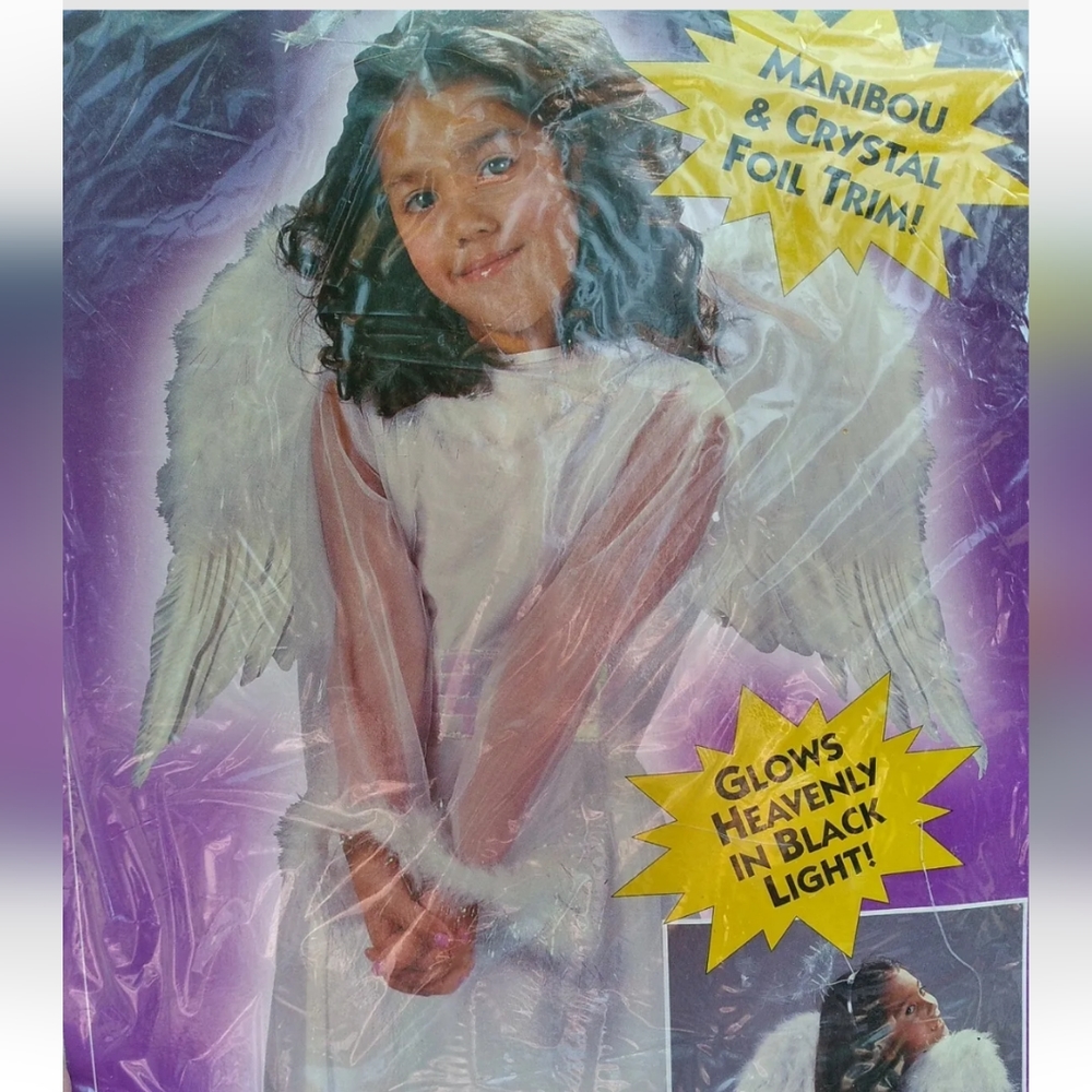 Youth Angel wings costume accessory